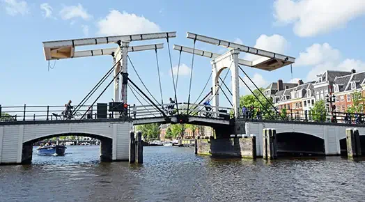 Magere Brug in Amsterdam