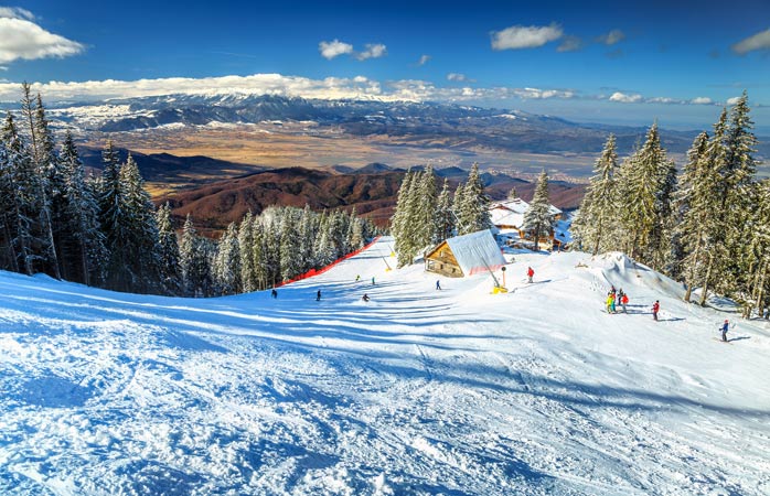 Com vistas assim, é fácil perceber porque é que o ski é tão popular.