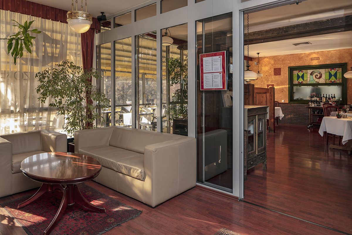 Entrada do hotel